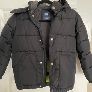 GAP Kids Black Puffer Jacket